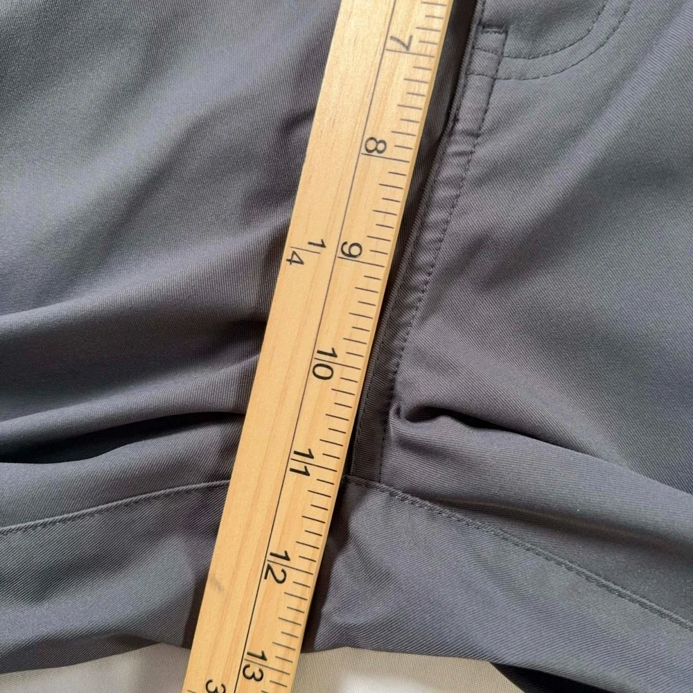Marcus Pierce Renegade Pants Mens Gray 35x28 Performance Travel Hiking 36x26.5